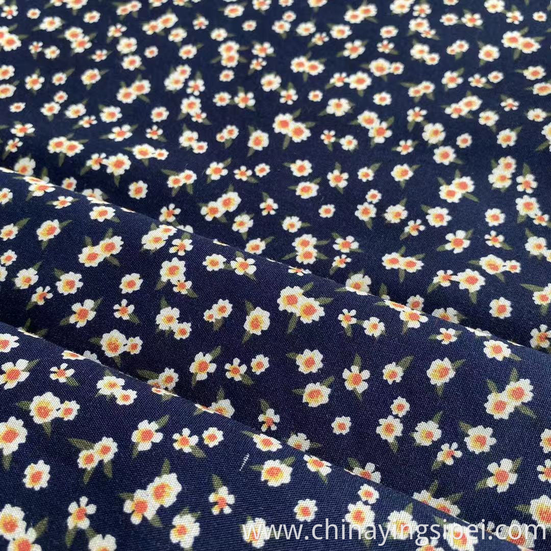 Woven 100% Discharge Printed Plain Rayon Viscose Fabric 30S 120GSM Ready Goods Stock